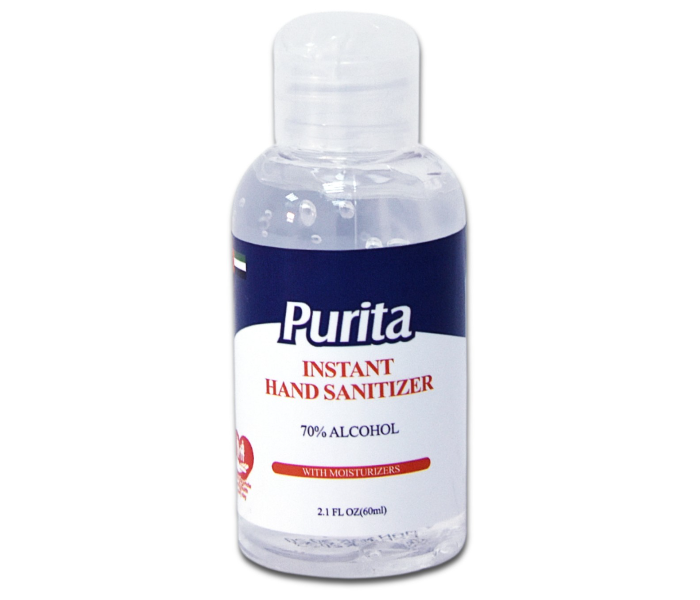 Purita Instant Hand Sanitizer with Moisturizers 60ml 1 in UAE