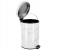 Royalford RF9581 5 Litre Marble Design Dust Bin - White & Grey 6 in UAE