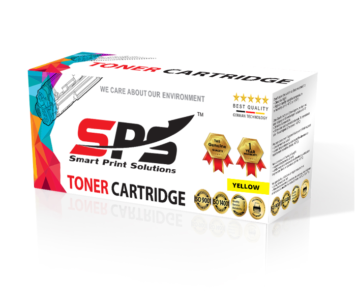 SPS Compatible Toner Cartridges Q6470 Q7582A 503A 501A for HP Color LaserJet - Yellow 1 in UAE
