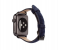 Promate TARTAN-38ML 38mm Canvas Watch Strap for Apple Watch Series - Dark Blue 3 in UAE