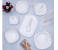 Royalford RF7053 36 Pieces Opal Ware Soft Square Dinner Set - White 3 in UAE