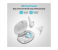 Promate Autonomy True Wireless Earbuds with Wireless Charging Case - White 6 in OMAN