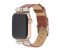 Promate SCEPTER-38SM 38mm Leather Watch Strap for Apple Watch Series - Brown 2 in UAE