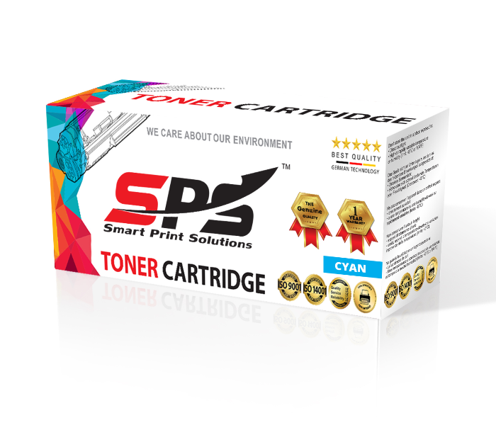 SPS Compatible Toner Cartridge Replacement Q3961A 9701A 122A for HP Color LaserJet - Cyan 1 in UAE
