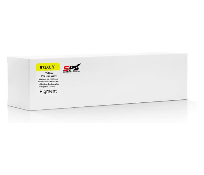 SPS Ink Cartridge 970 xl 971 xl 970xl 971xl for HP Officejet Pro X - Yellow 1 in UAE