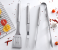 Royalford RF9388 3 Pieces Barbecue Set - Silver 3 in UAE