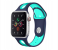Promate HIPSTER-42SM 42mm Silicone Watch Strap for Apple Watch Series - Blue and Turquoise 2 in UAE