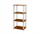 SH0000494 Flexi Storage Rack with 3 Compartment - White and Brown 1 in KSA