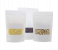 Rosymoment SBW-3061 12 Pieces Zip Lock Reusable Kraft Stand Up Food Pouches - White 1 in UAE