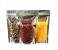 Rosymoment SBS-3095 12 Pieces Zip Lock Reusable Kraft Stand Up Food Pouches - Silver 1 in UAE