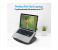 Promate Cozystand Adjustable Laptop Computer Desk Stand with 12 Viewing Angles - Black 6 in OMAN