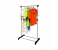 Single Pole Telescopic Clothes Hanger - Black and Silver 3 in OMAN