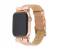 Promate SCEPTER-38ML 38mm Leather Watch Strap for Apple Watch Series - Gold 2 in UAE