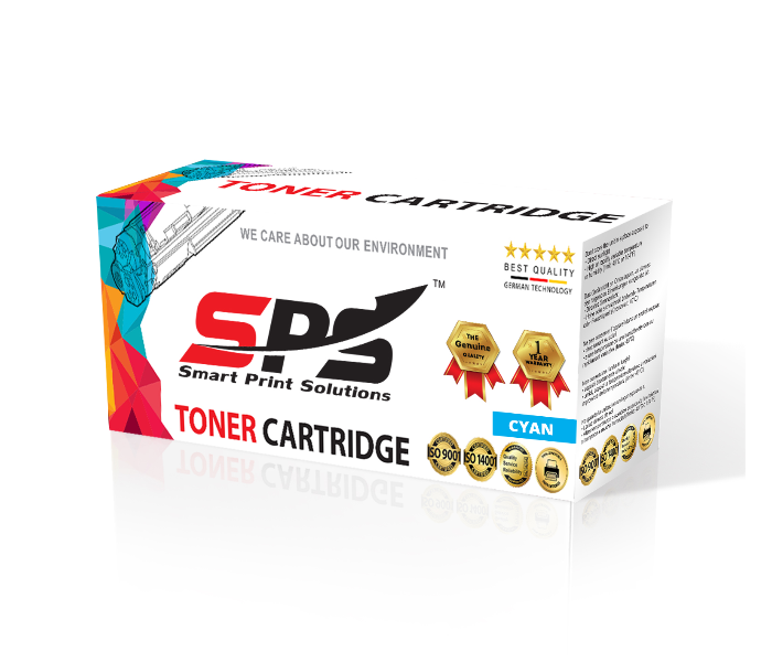 SPS Compatible Toner Cartridges CE401A 507A Toner Cartridges Replacement for HP Color LaserJet Managed - Cyan 1 in UAE