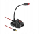 Promate Streamer USB Gaming Microphone - Black and Red 1 in UAE