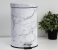 Royalford RF9581 5 Litre Marble Design Dust Bin - White & Grey 1 in UAE