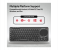 Promate Bluetooth Arabic English Keyboard with Touchpad - Black 8 in OMAN