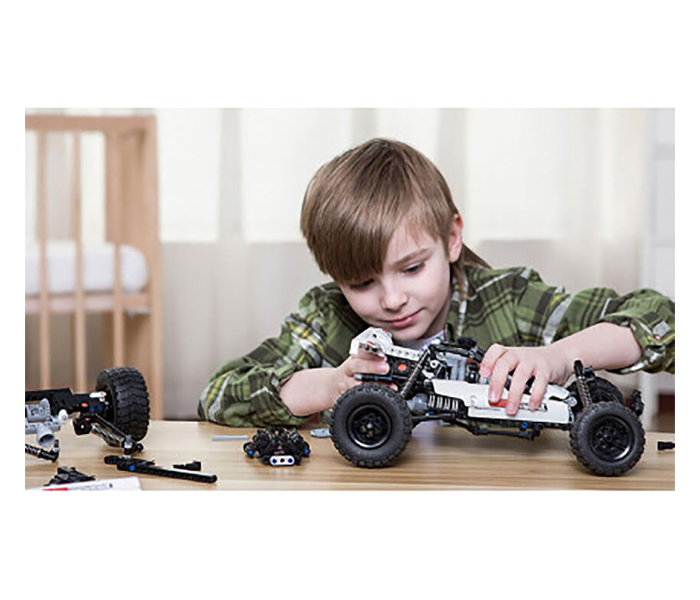 Xiaomi Mitu Desert Racing Car Building Blocks - White and Black 4 in UAE