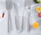 Royalford RF9388 3 Pieces Barbecue Set - Silver 4 in UAE