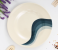 Royalford RF8023 10-inch Super Rays Flat Plate - Ivory & Blue 1 in UAE