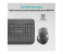 Promate ProCombo-8 English Wireless Keyboard and Mouse Combo - Black 4 in OMAN