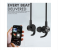 Promate Hush Wireless Active Noise Cancelling Headphone - Black 2 in UAE