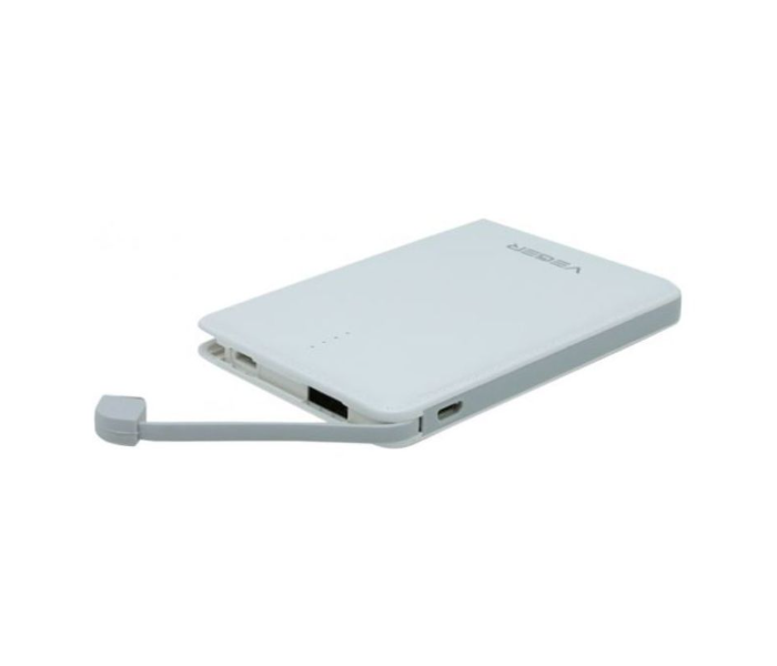 15000mAh Portable Power Bank - White 2 in KSA