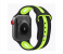 Promate HIPSTER-42ML 42mm Silicone Watch Strap for Apple Watch Series - Black and Green 4 in UAE