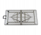 Fold in Half Banquet Portable Rectangle Folding Table with Handle - White and Grey 4 in UAE