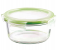 Royalford RF9503 950ml Round Airtight Glass Container - Clear & Green 3 in UAE