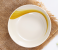 Royalford RF8047 6-inch Melamine Ware Super Rays Serving Bowl - Ivory & Yellow 1 in UAE