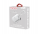 Promate GLOWY-PRO AirPods Pro Wireless Charging Compatible Case - Silver 6 in OMAN
