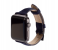 Promate TARTAN-38ML 38mm Canvas Watch Strap for Apple Watch Series - Dark Blue 2 in UAE