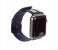 Promate GLOW-42SM 42mm Canvas Watch Band for Apple Watch - Dark Blue and Grey 3 in UAE