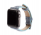 Promate TARTAN-38SM 38mm Canvas Watch Strap for Apple Watch Series - Blue 2 in UAE