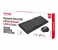 Promate Ergonomic Full-Sized Silent Keys Wired Keyboard with 1200Dpi Optical Sensor USB Mouse Combo- Black 6 in OMAN