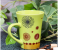 Royalford RF2963 326ML Ceramic Flower Design Coffee Mug- Mint Green 3 in UAE