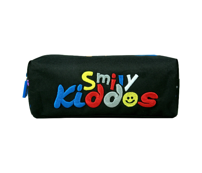 Smily Kiddos Twin Zipper Pencil Pouch - Black 1 in UAE