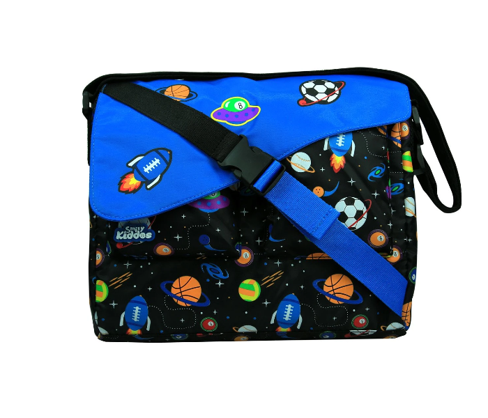 Smily Kiddos Fancy Shoulder Bag - Blue and Black 1 in UAE