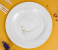 RoyalFord RF9246 10.5-inch New Bone Marble Dinner Plate - White & Brown 2 in UAE