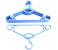 Royalford RF982-H6 6 Pieces Plastic Hanger Set - Blue 5 in UAE