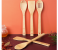 Royalford RF5110 Bamboo 5 Pieces Kitchen Tools Set - Beige 2 in UAE