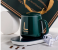 Portable Warmer Heating Cup Ceramics Mug Thermostatic Coaster Mug Mat Office Tea Coffee Milk Heater with Cup Spoon - Dark Green 1 in UAE