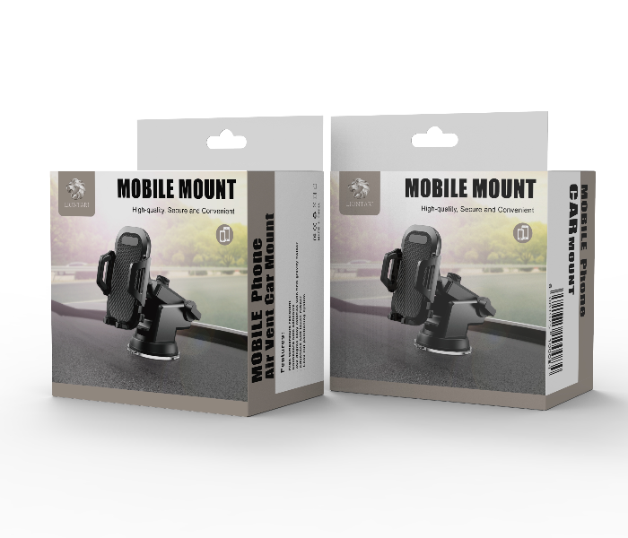 Liontari Mobile Phone Car Mount - Black 1 in OMAN