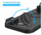 6 in 1 Stand Qi Fast Charging Wireless Charger Dock Station For All Qi certified mobiles , Apple Watch and AirPods 5 in UAE