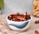Royalford RF8030 3.5-inch Melamine Ware Super Rays Round Bowl - Ivory & Blue 2 in UAE
