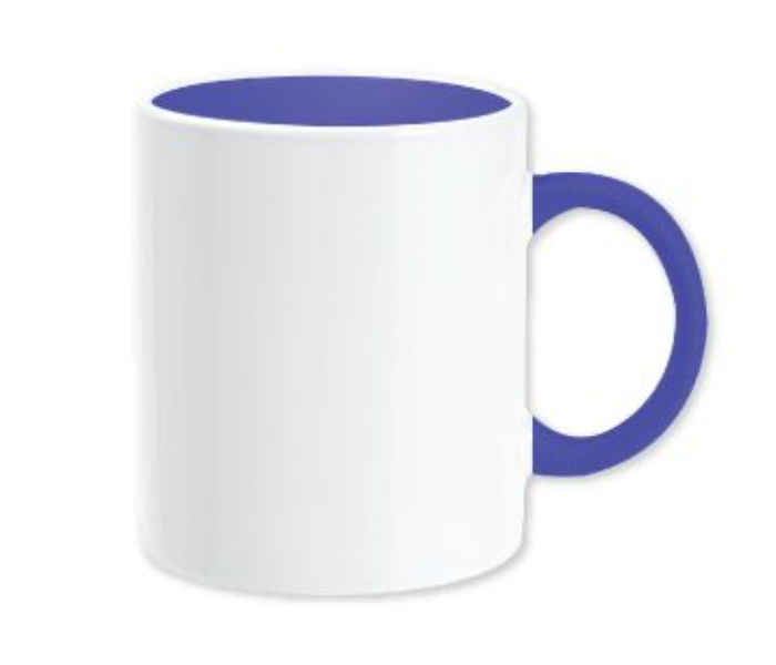 SS Two Tone Coffee Mug - Blue and White 1 in UAE