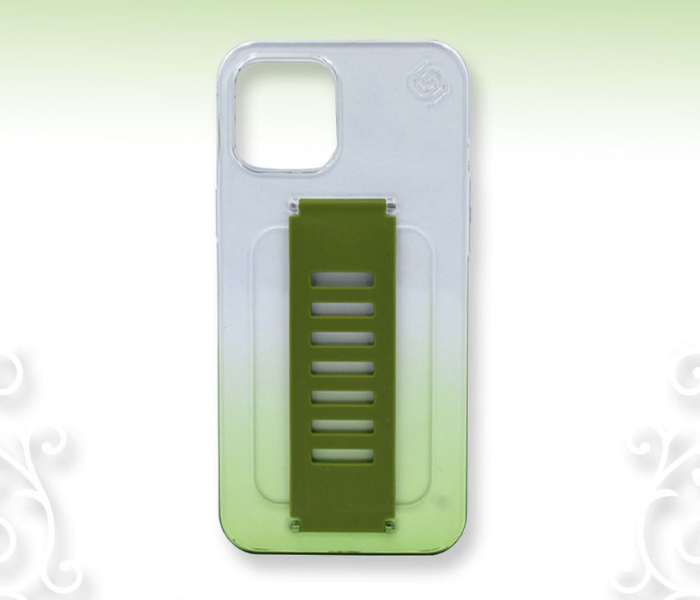Grip2U GR-1322 Color Fade Transparent Mobile Case for iPhone 12 - Green 1 in UAE