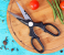 Royalford RF5839 Stainless Steel Kitchen Scissor - Multicolor 2 in UAE