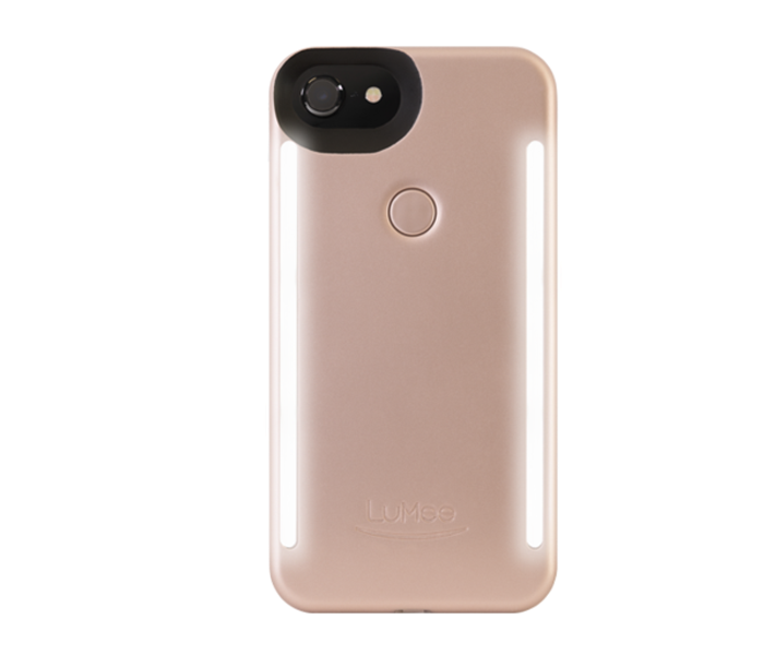Lumee Duo for iPhone 6 Plus,6S Plus,7 Plus and 8 Plus - Rose Matte 1 in UAE